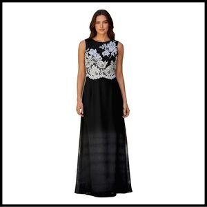 Pilar Rossi Women's Black Lace Sleeveless Party/Cocktail Dress. Size 6